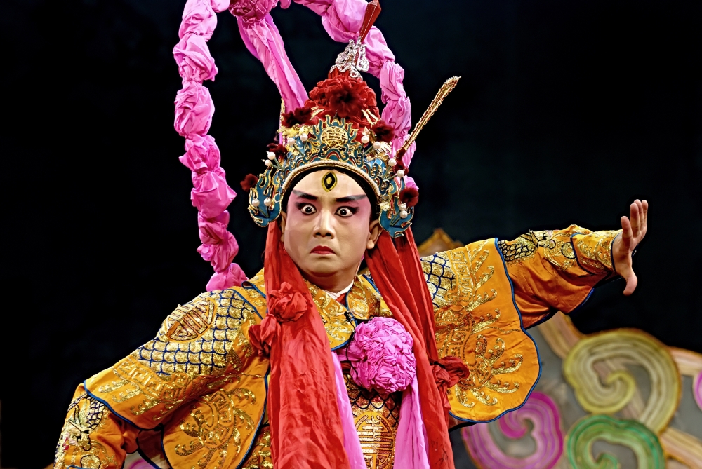 Herec tradiční Čínské opery