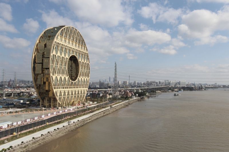 Nefritový kruh v Kantonu: Podívejte se na stavbu, která bere dech